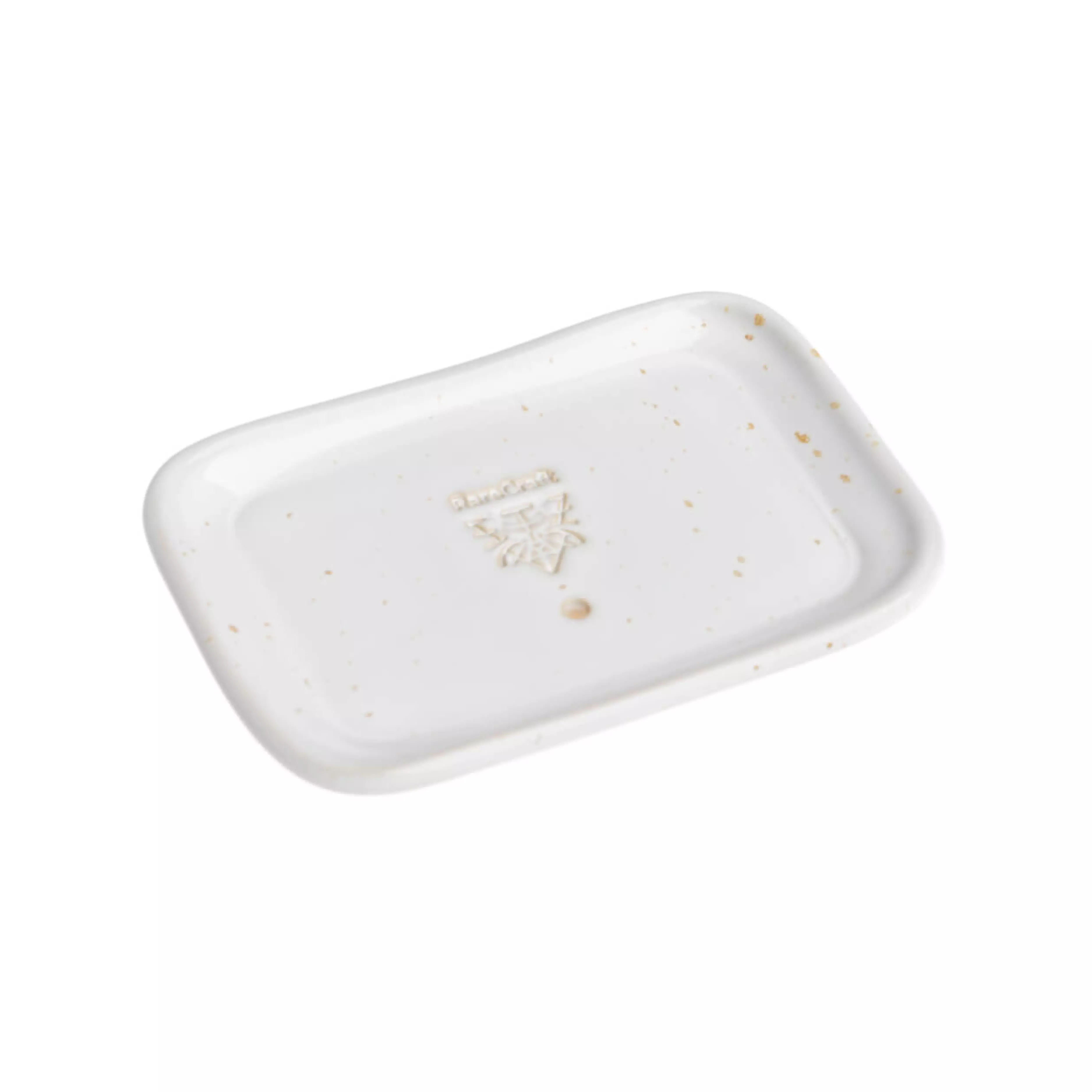 RareCraft Soap Dish White & Beige