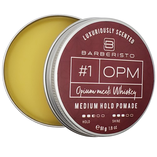 Fettkopp Barberisto #1 OPM Medium Hold Pomade 51g