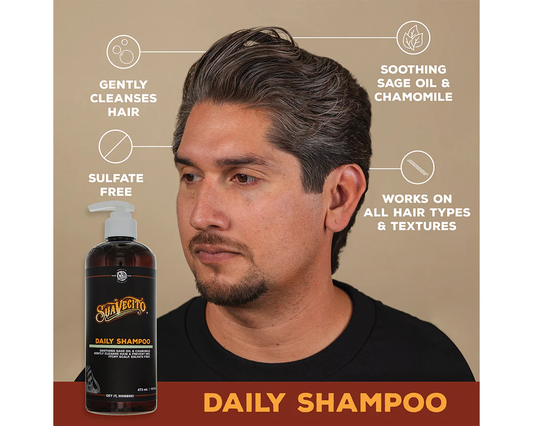 Suavecito Daily Shampoo 473ml