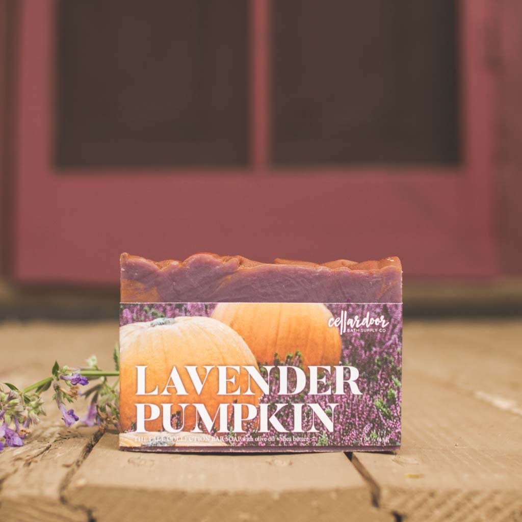 Cellardoor Lavender Pumpkin Bar Soap - Seifenstück 142g