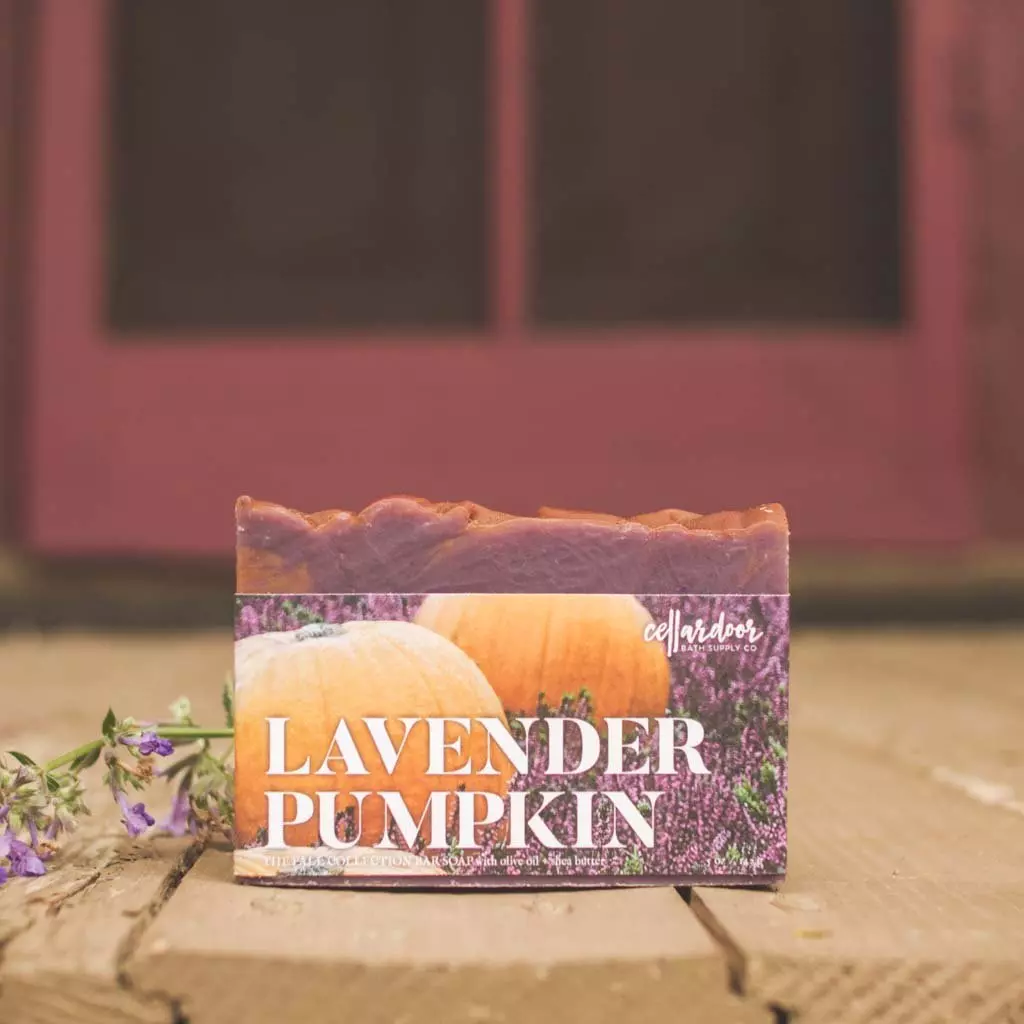 Cellardoor Lavender Pumpkin Bar Soap 142g