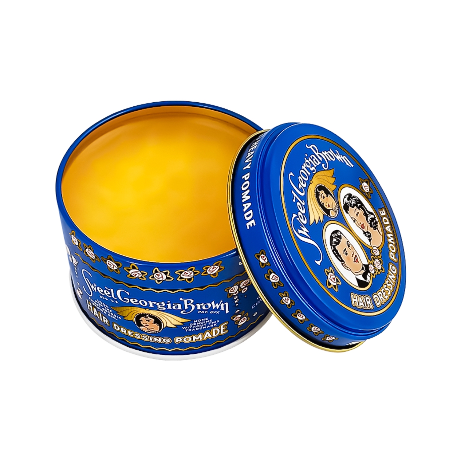 Sweet Georgia Brown Blue Heavy Hair Dressing Pomade 114g