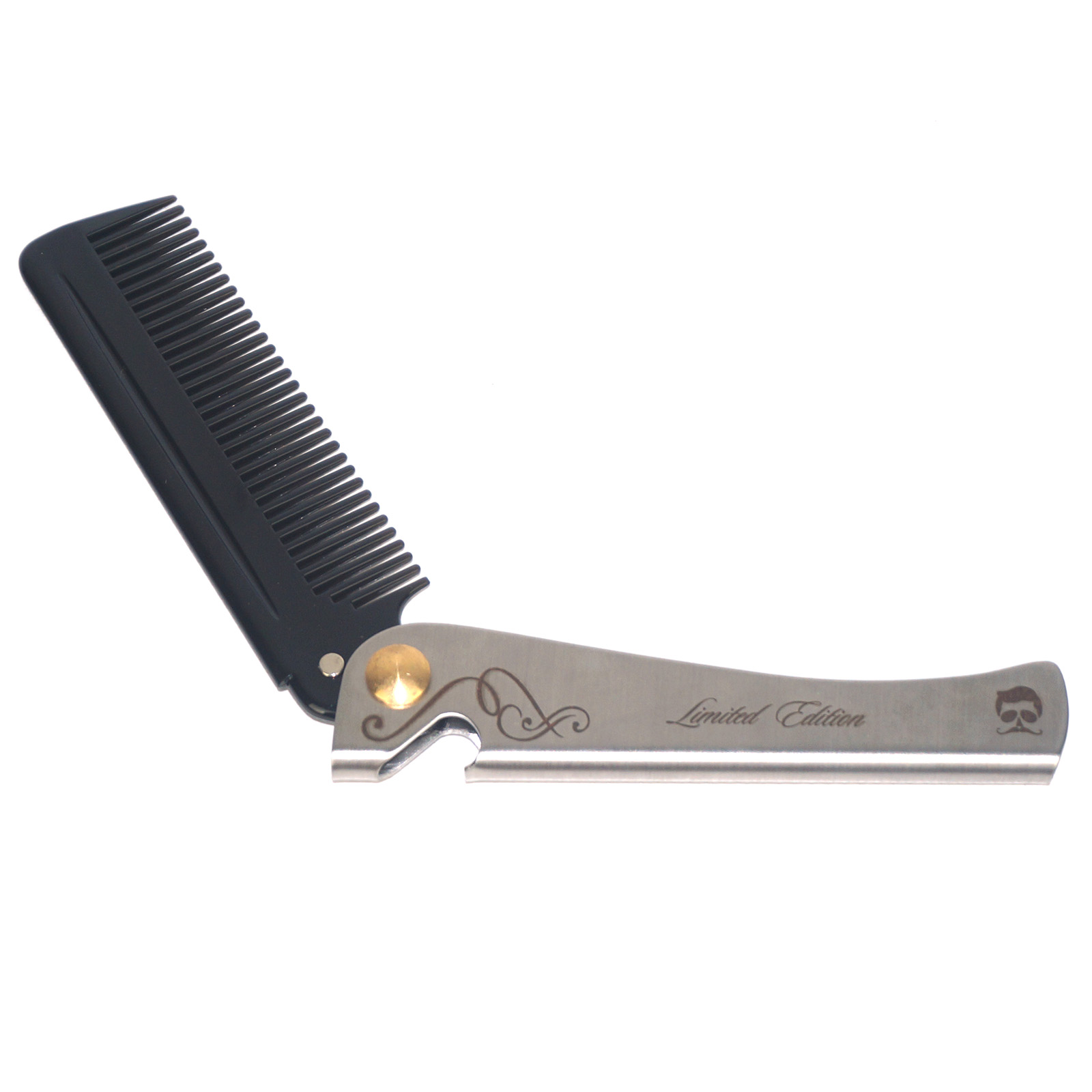 Don Juan Limited Edition Foldable Metal Comb - Kamm