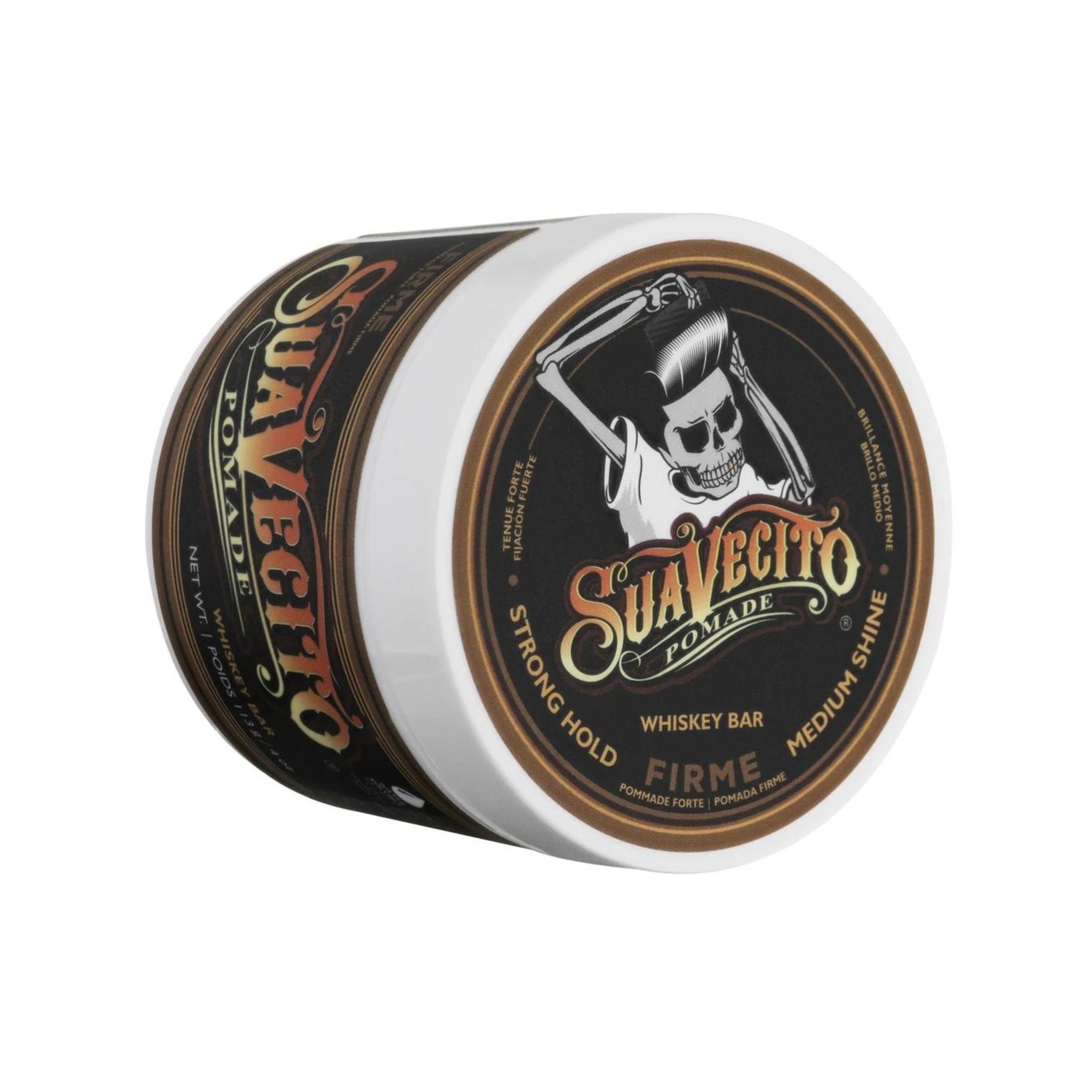 Suavecito Firme Hold Pomade Whiskey Bar 113g