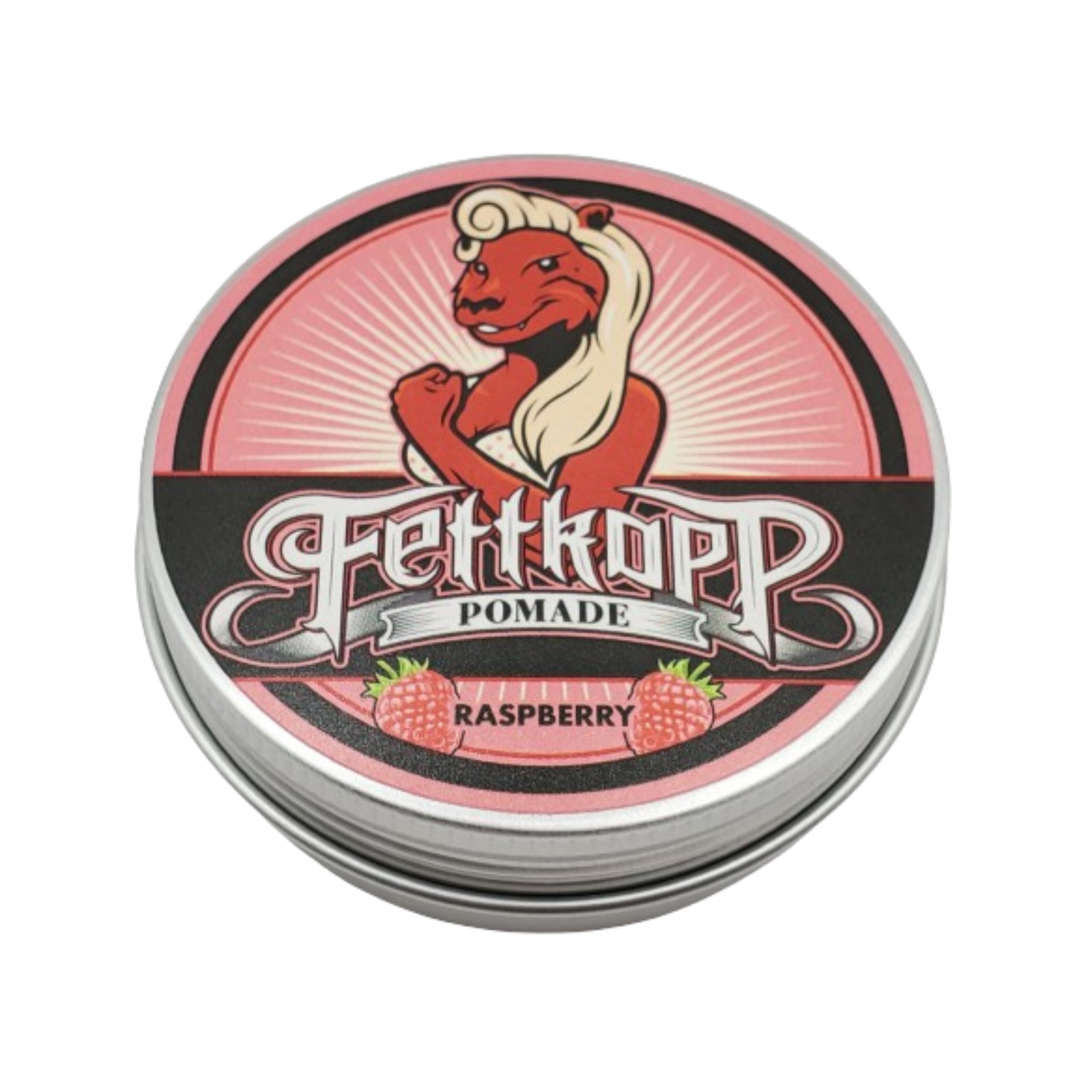 Fettkopp Medium Raspberry Pomade 51g