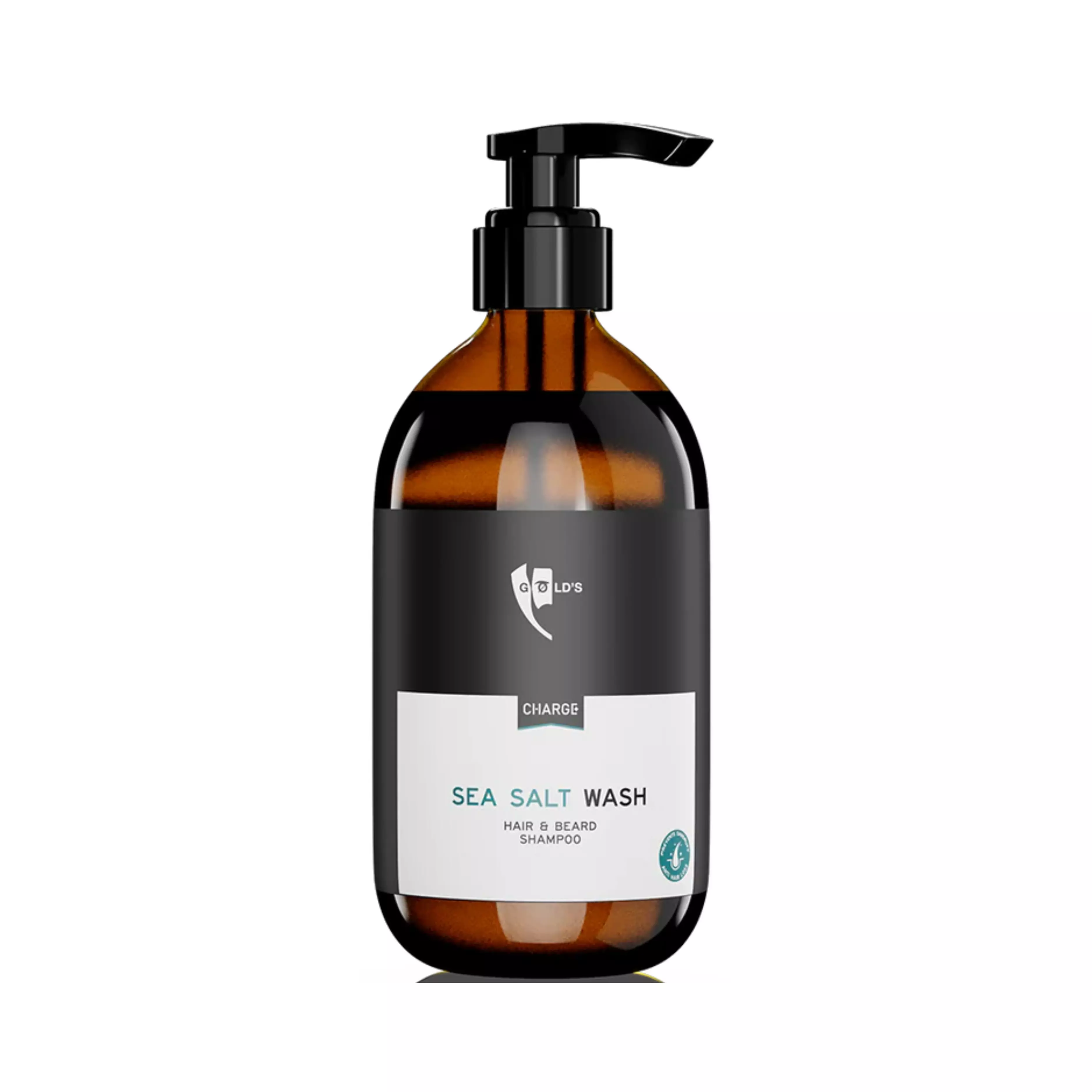 GØLD's Sea Salt Wash Hair and Beard Shampoo 250ml