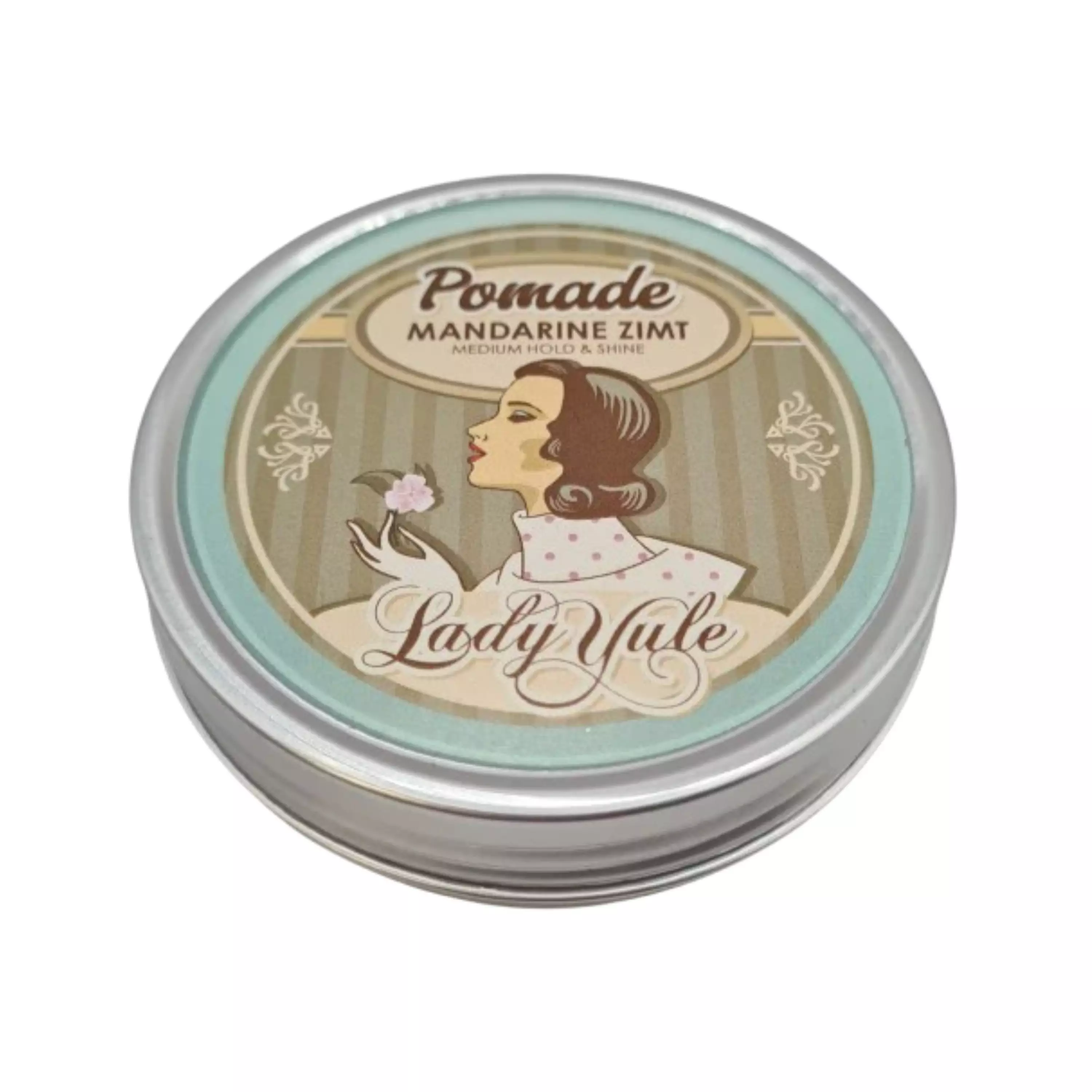 Fettkopp LADY YULE Mandarin Cinnamon Medium Hold Pomade 51g