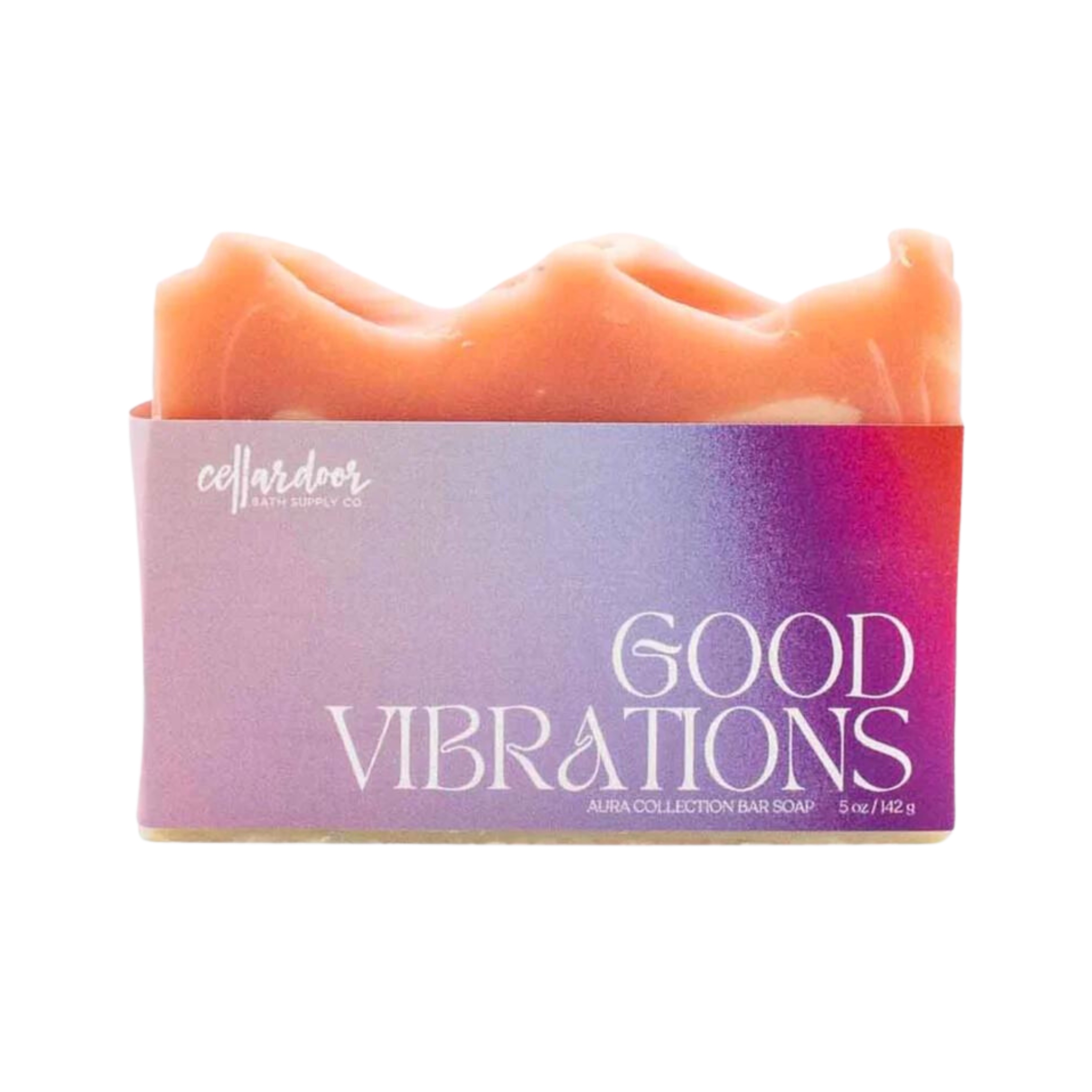 Cellardoor Bath Supply Co. Good Vibrations Bar Soap - Seifenstück 142g