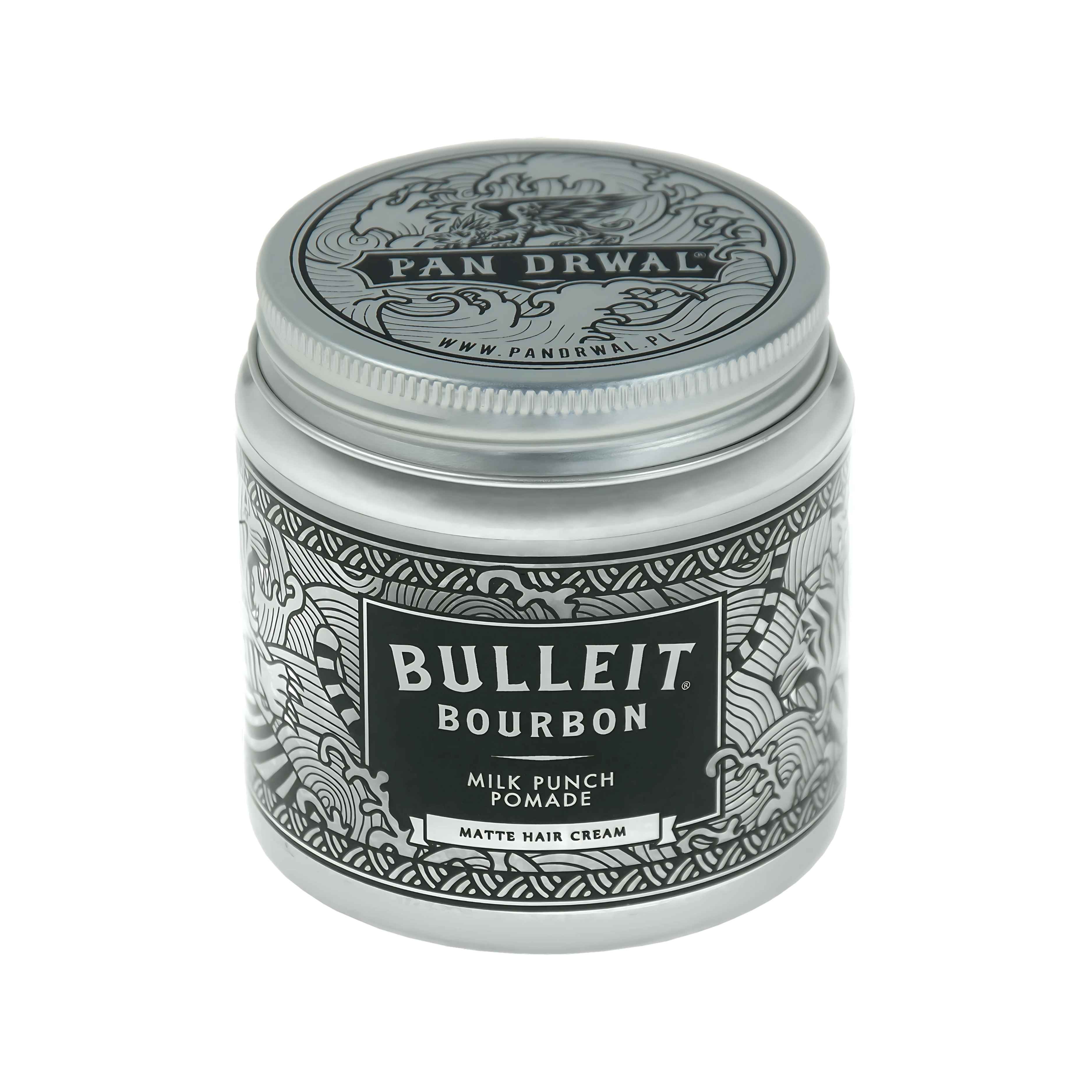 Pan Drwal Bulleit Bourbon Milk Punch Pomade Matte Paste 120ml