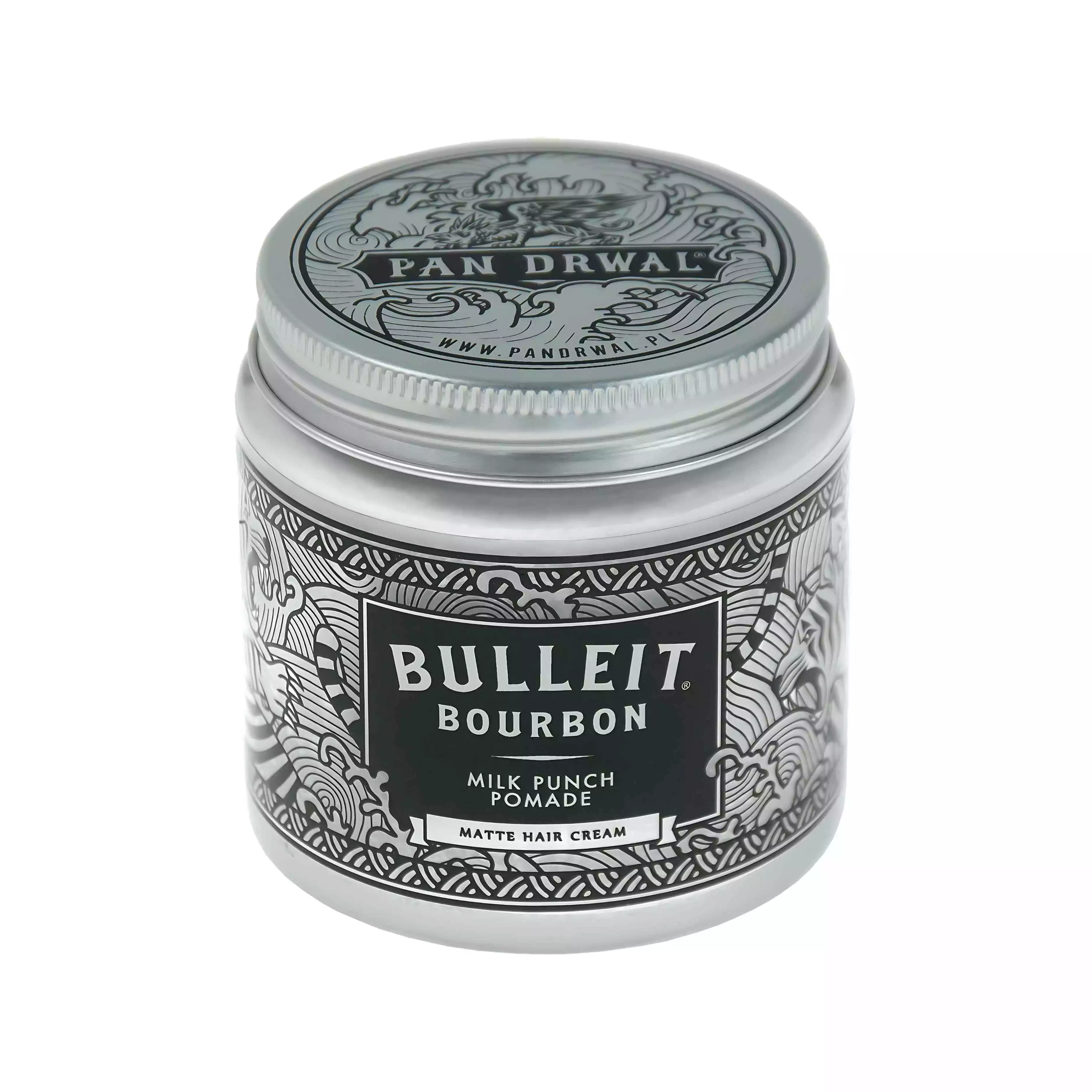 Pan Drwal Bulleit Bourbon Milk Punch Pomade Matte Paste 120ml