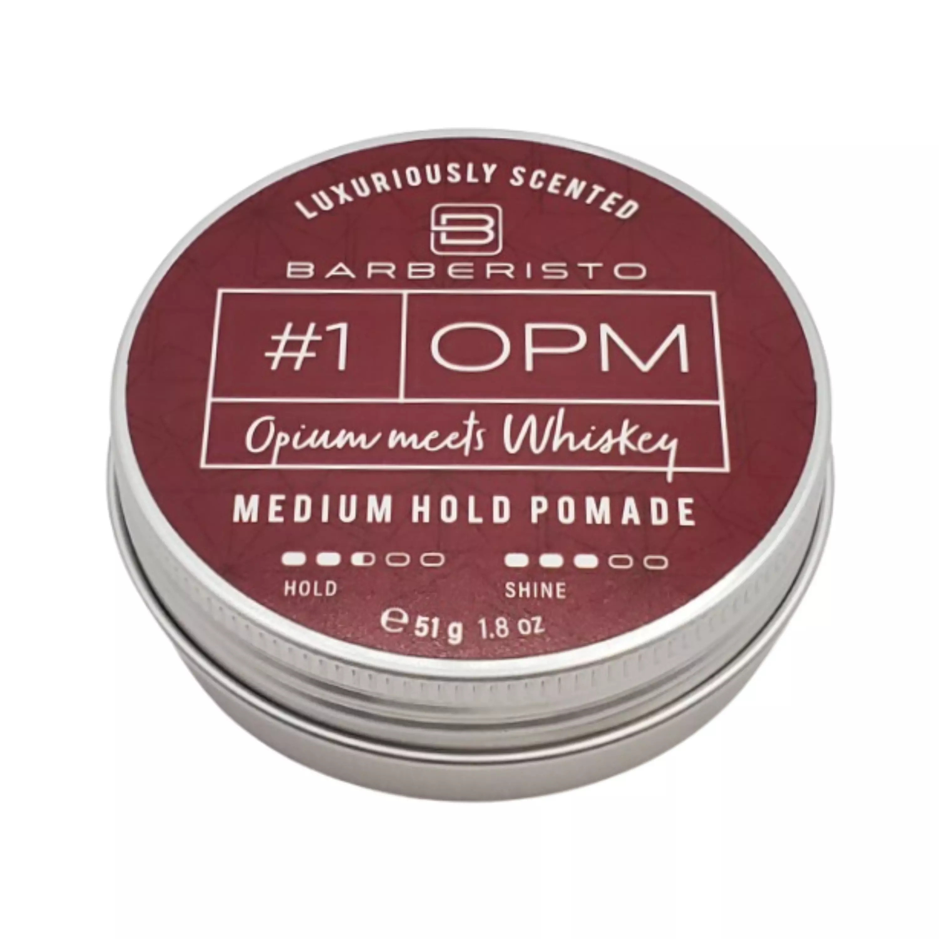 Fettkopp Barberisto #1 OPM Medium Hold Pomade 51g