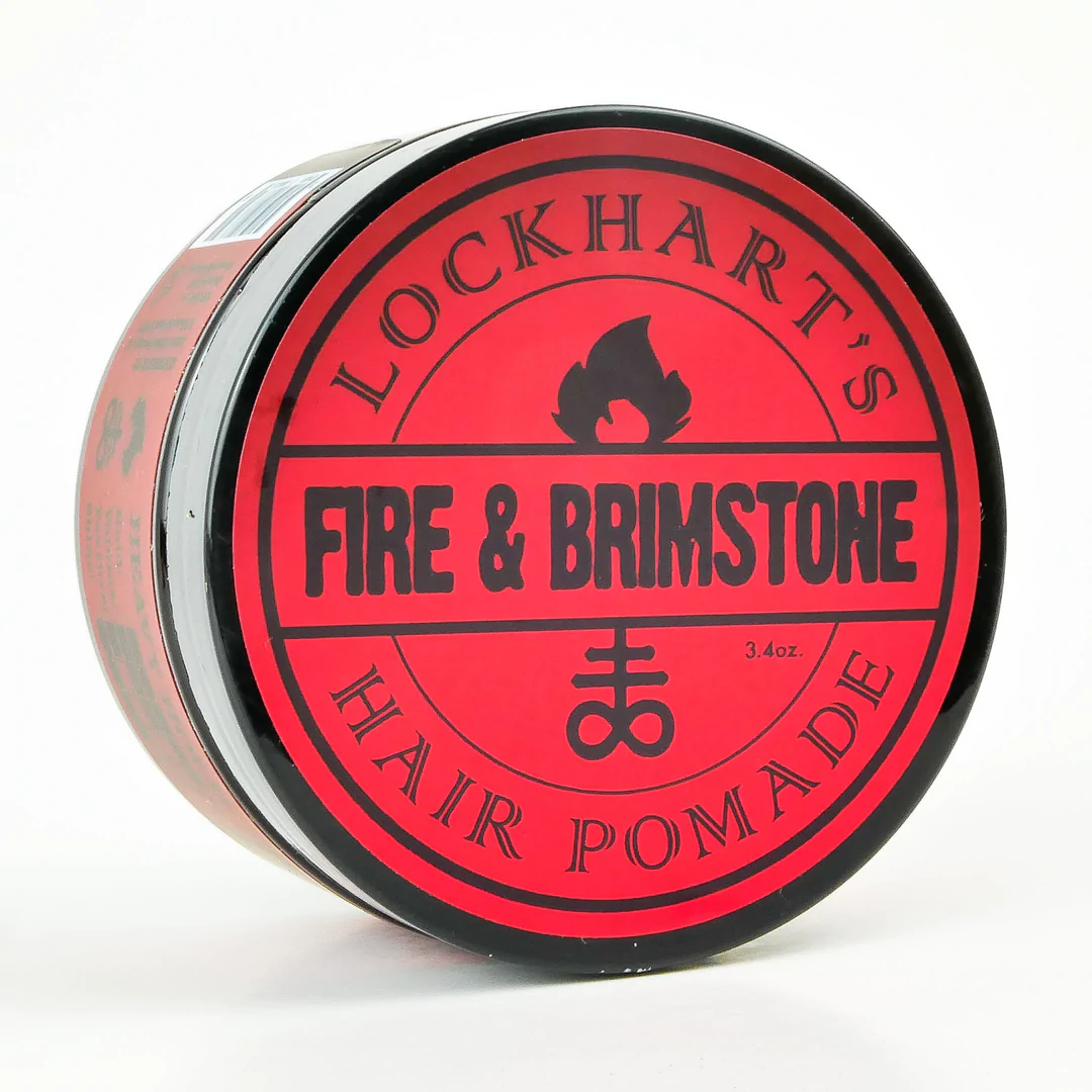 Lockhart's Fire & Brimstone Heavy Hold Pomade 