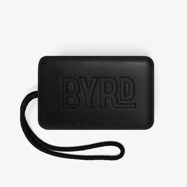 Byrd Activated Charcoal Soap on a Rope 0,266kg