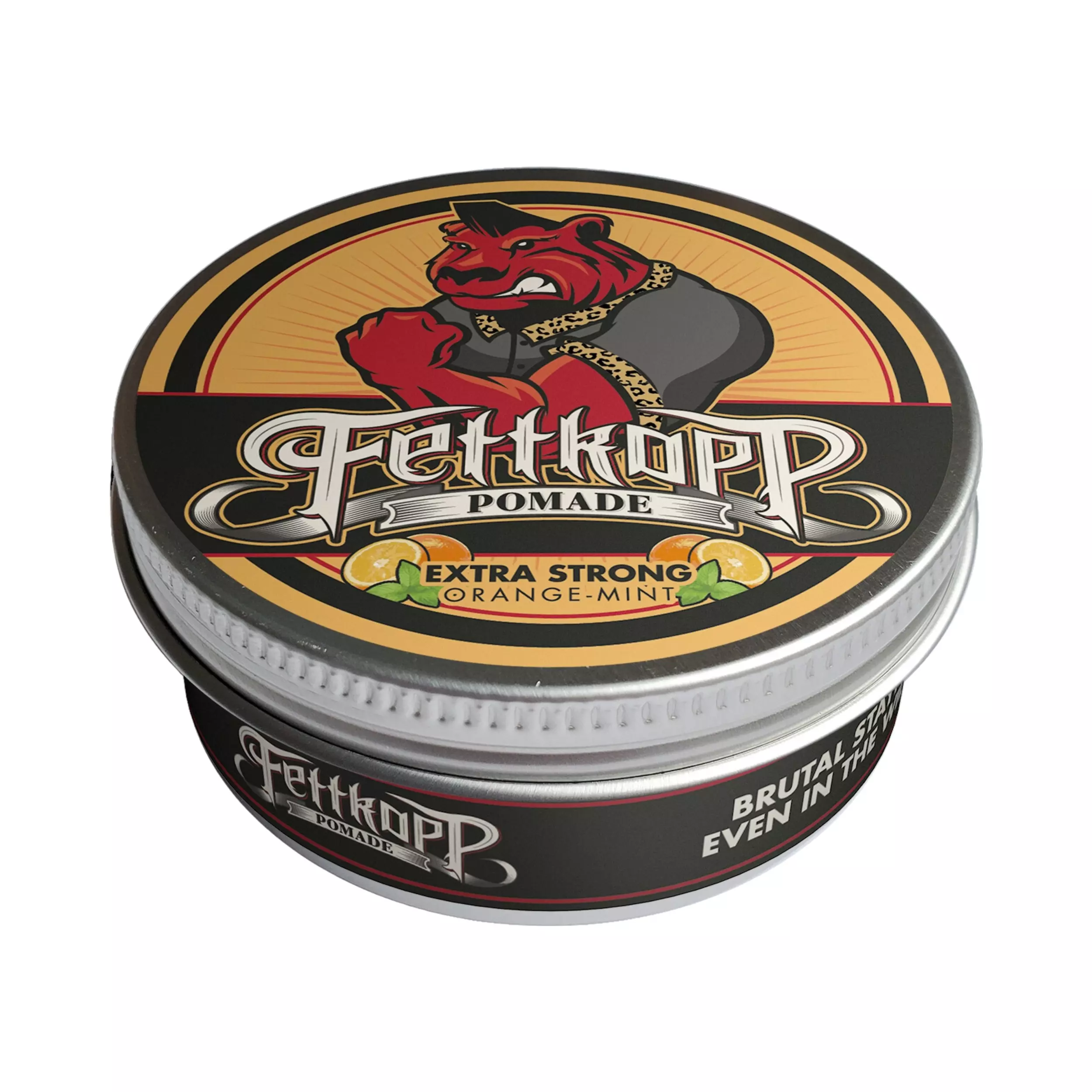 Fettkopp Extra Strong Orange Mint Pomade 99g