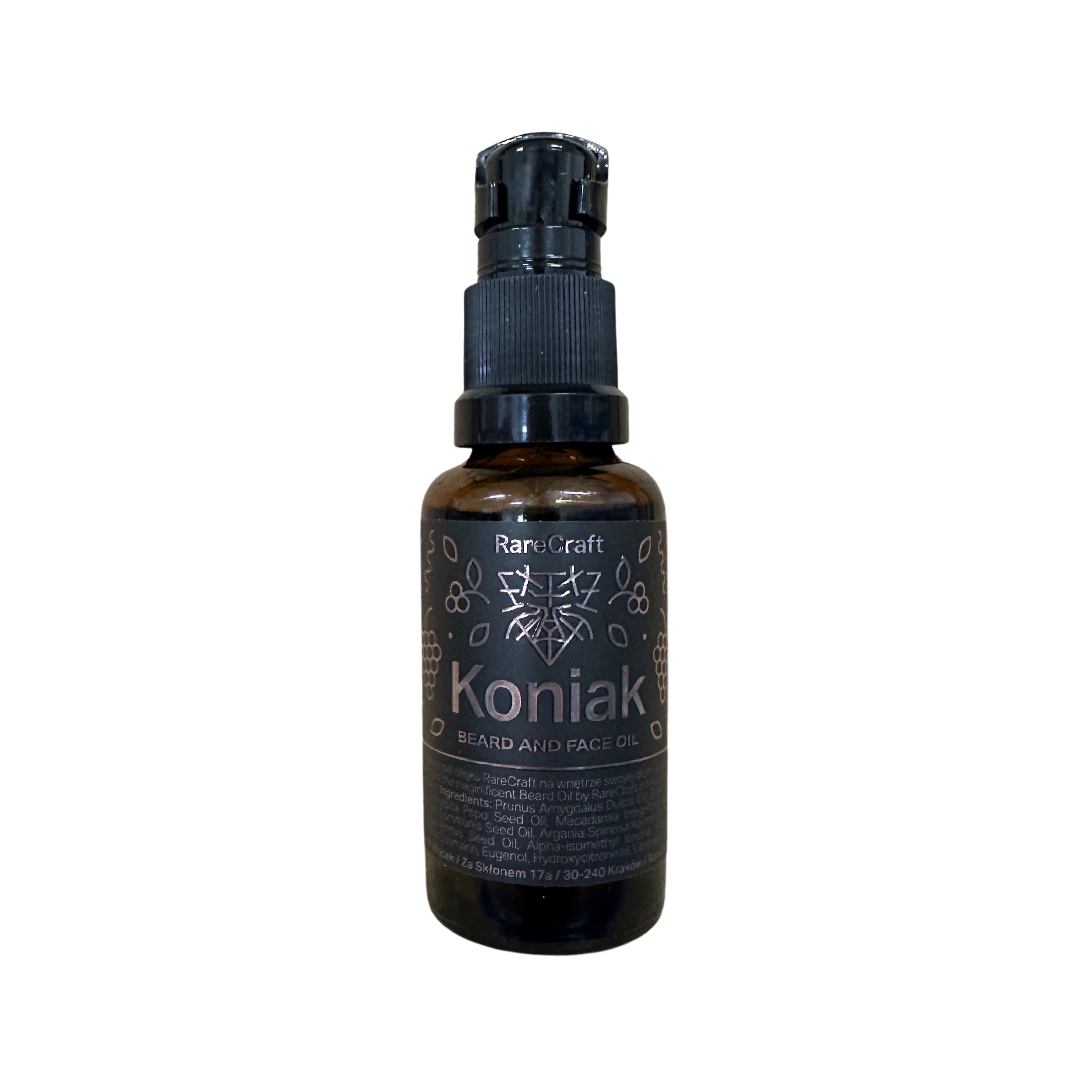 RareCraft Koniak Beard and Face Oil - Bart- und Gesichtsöl 30ml