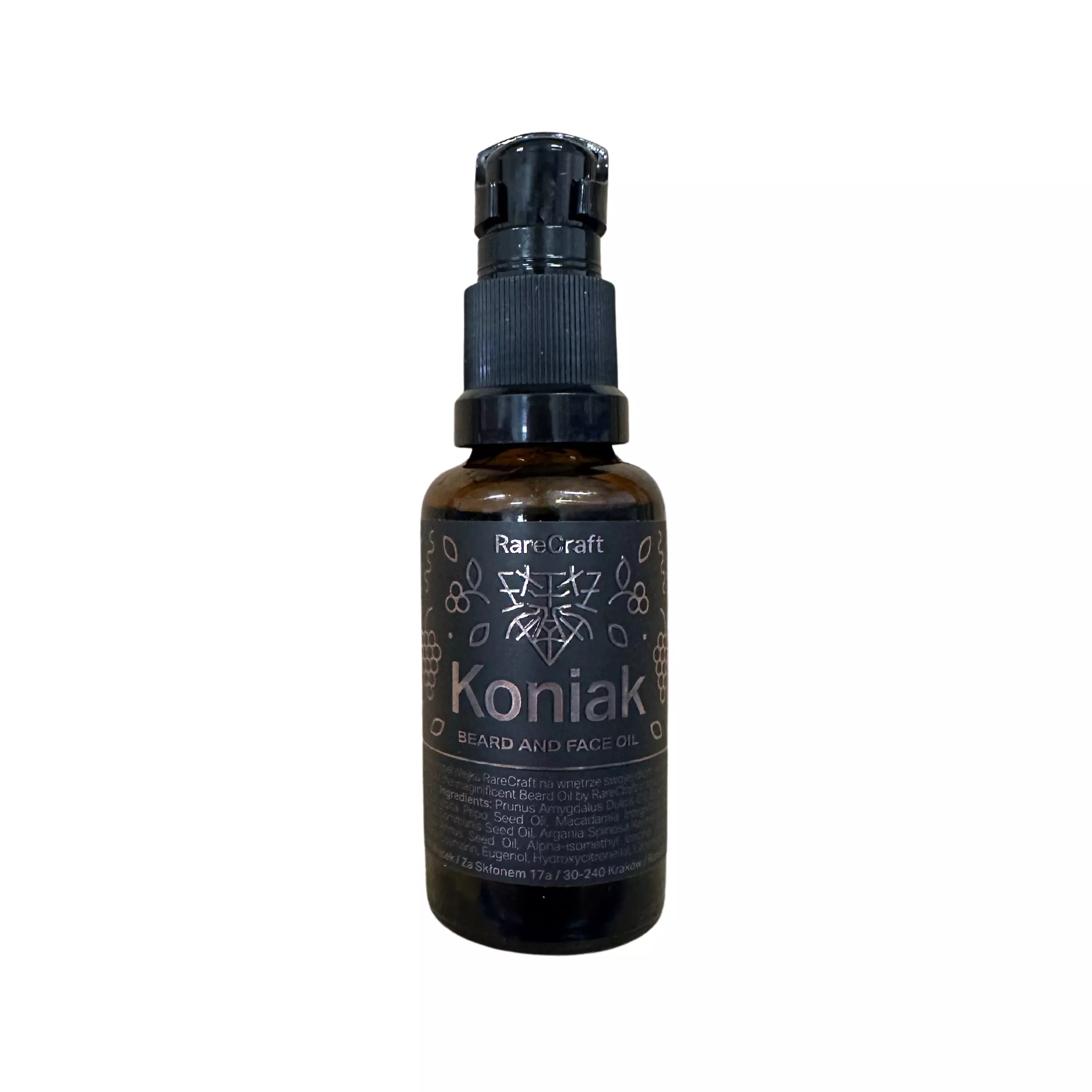 RareCraft Koniak Beard and Face Oil 30ml