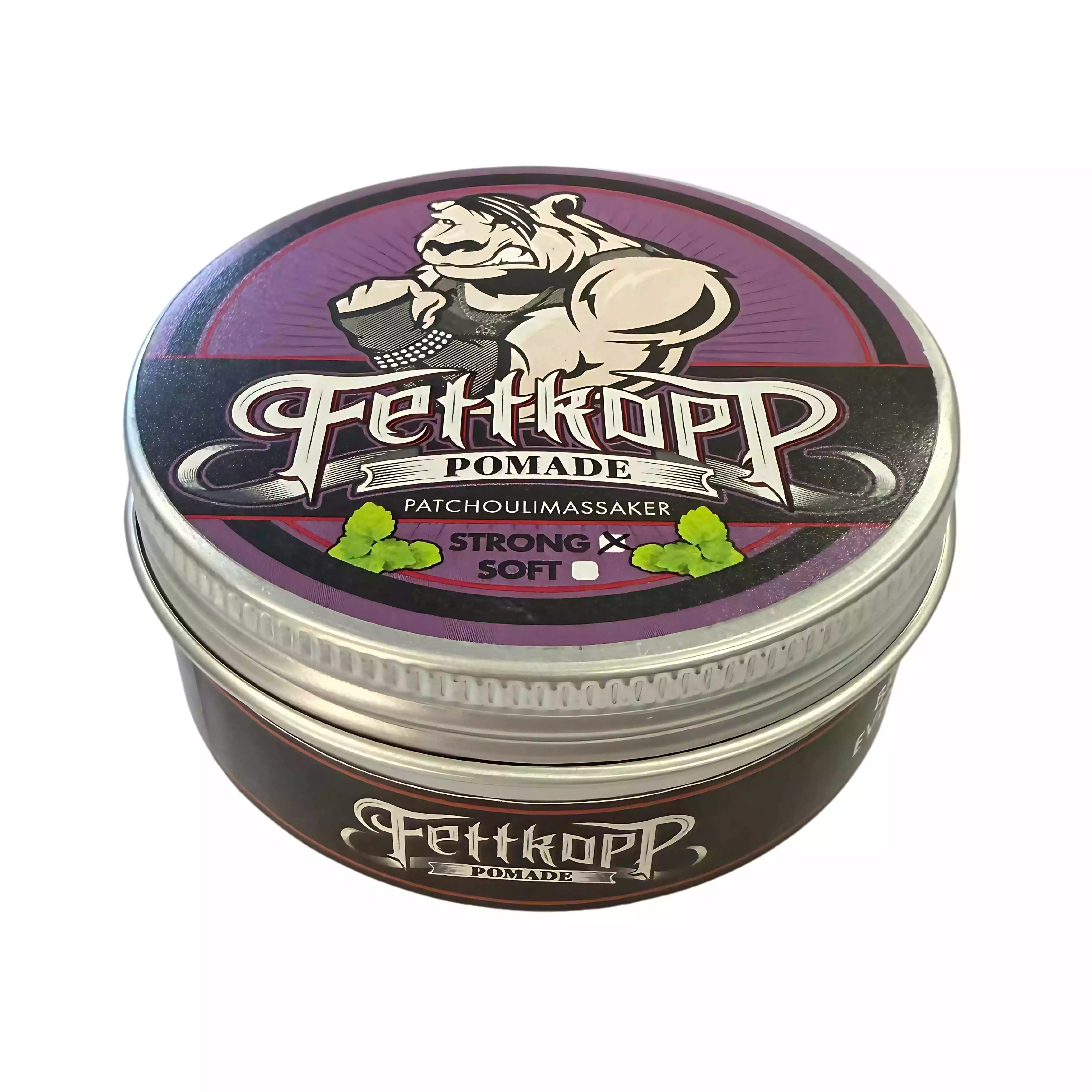 Fettkopp Strong Patchoulimassaker Pomade 99g