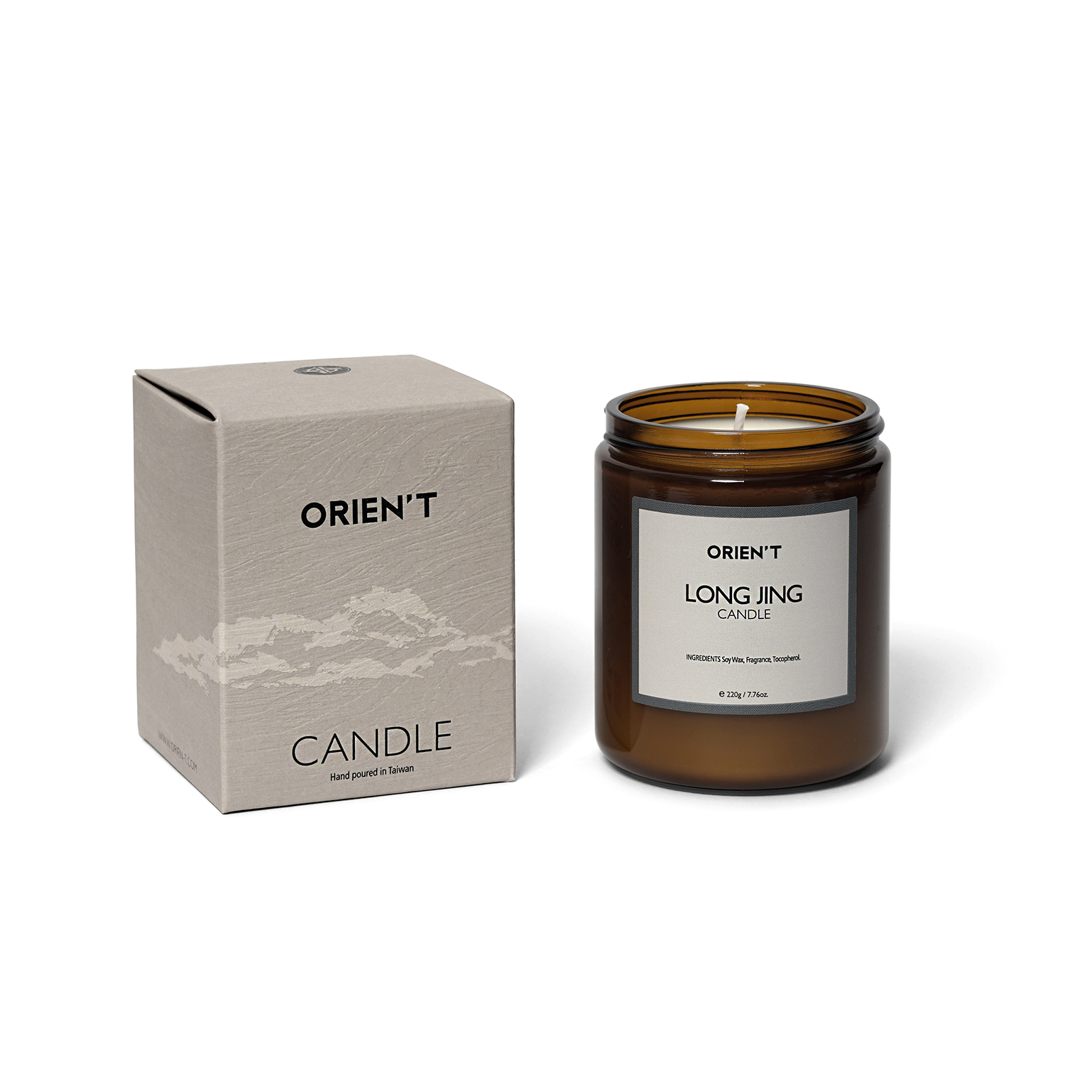 ORIEN'T Long Jing Candle - Duftkerze 220g